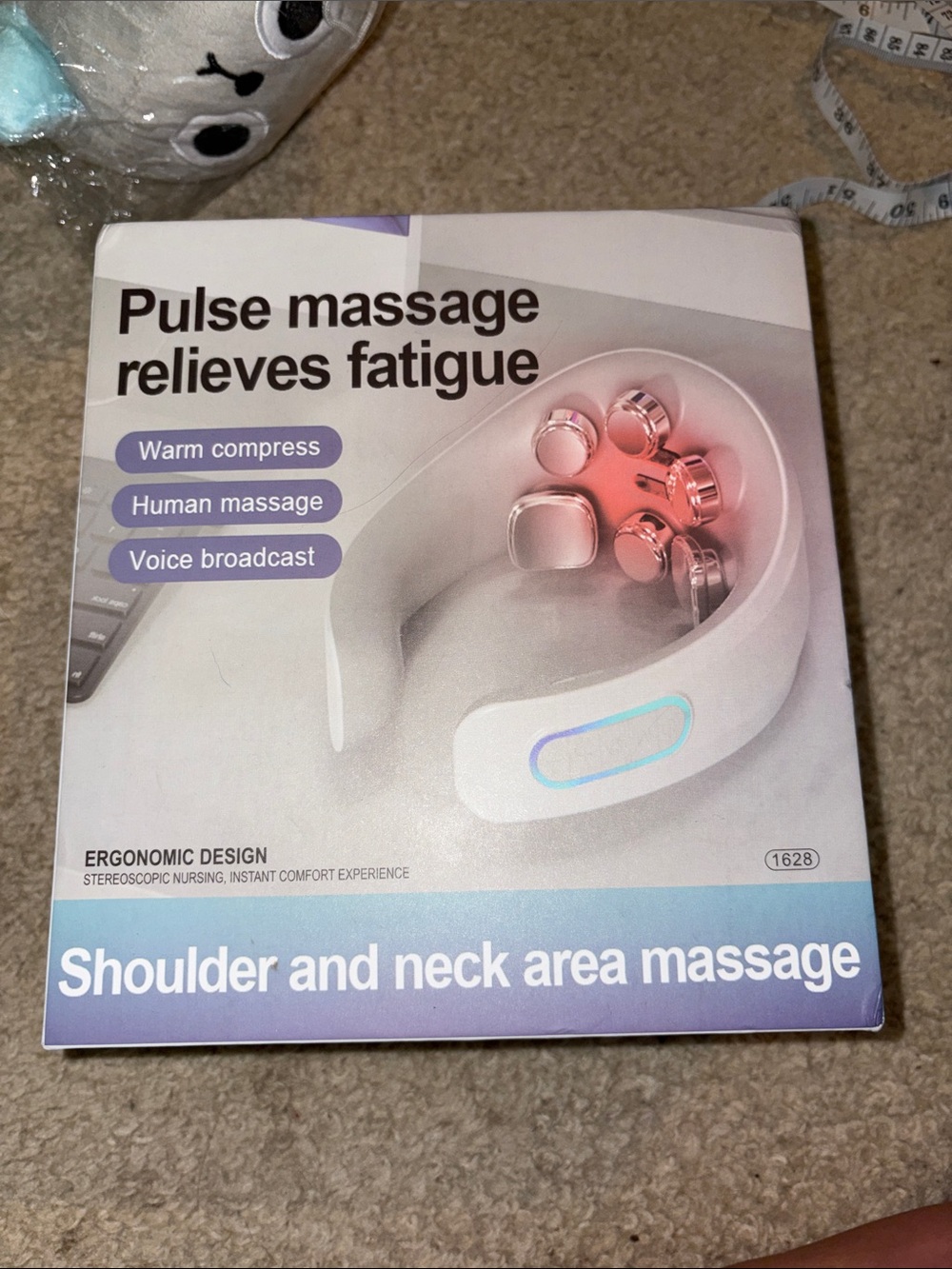 Pulse Neck & Shoulder Massager with Warm Compress